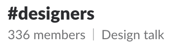 number of members in a channel
