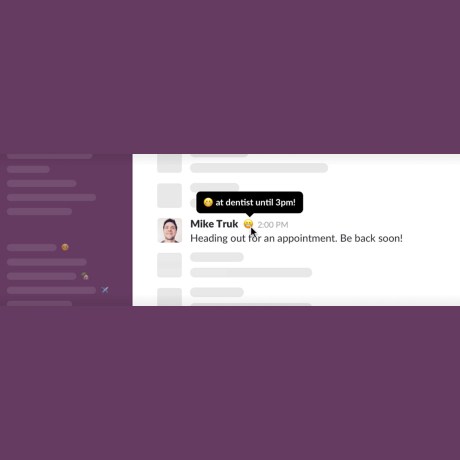 Slack status