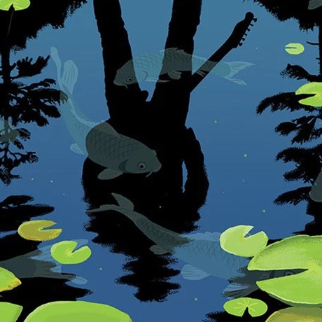 pond reflection