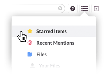 starred items