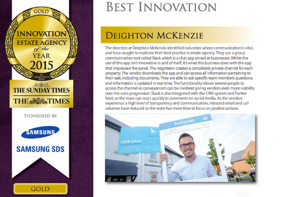 innovation award