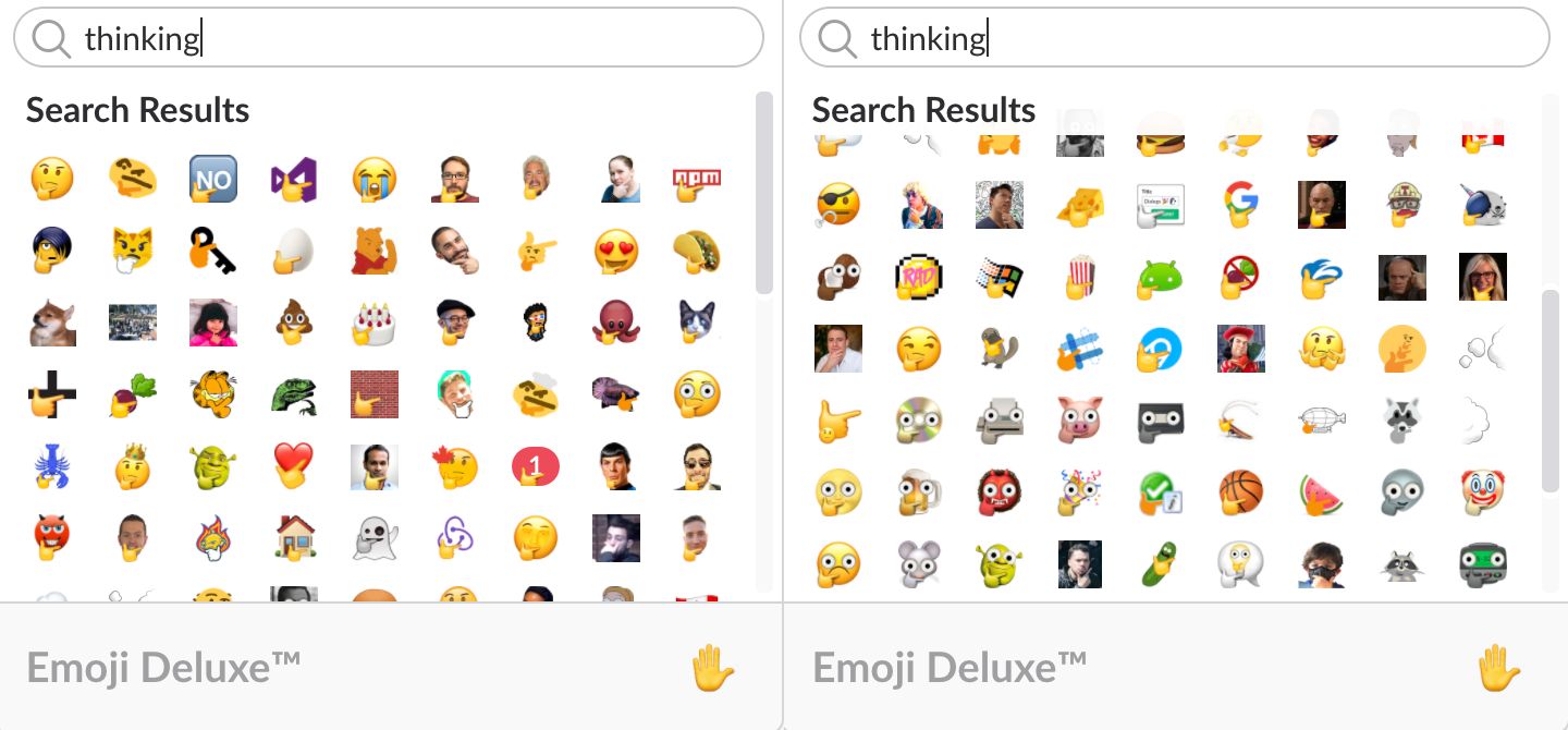 poll with emojis slack