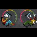 Fast and slow illustration