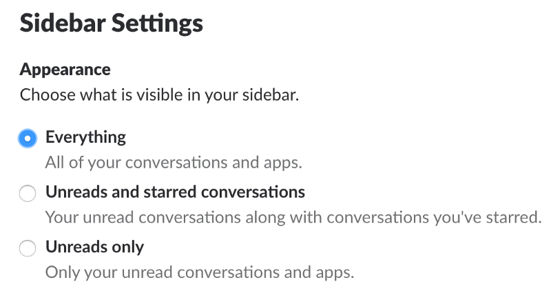 Rob’s sidebar setting
