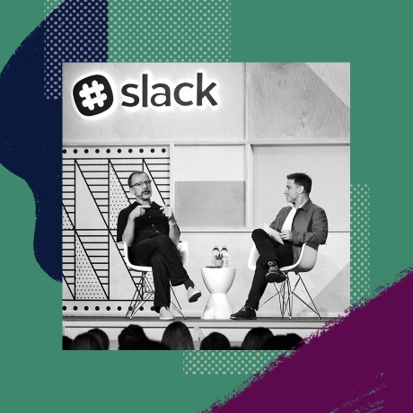 Ed Catmull and Stewart Butterfield at Frontiers image