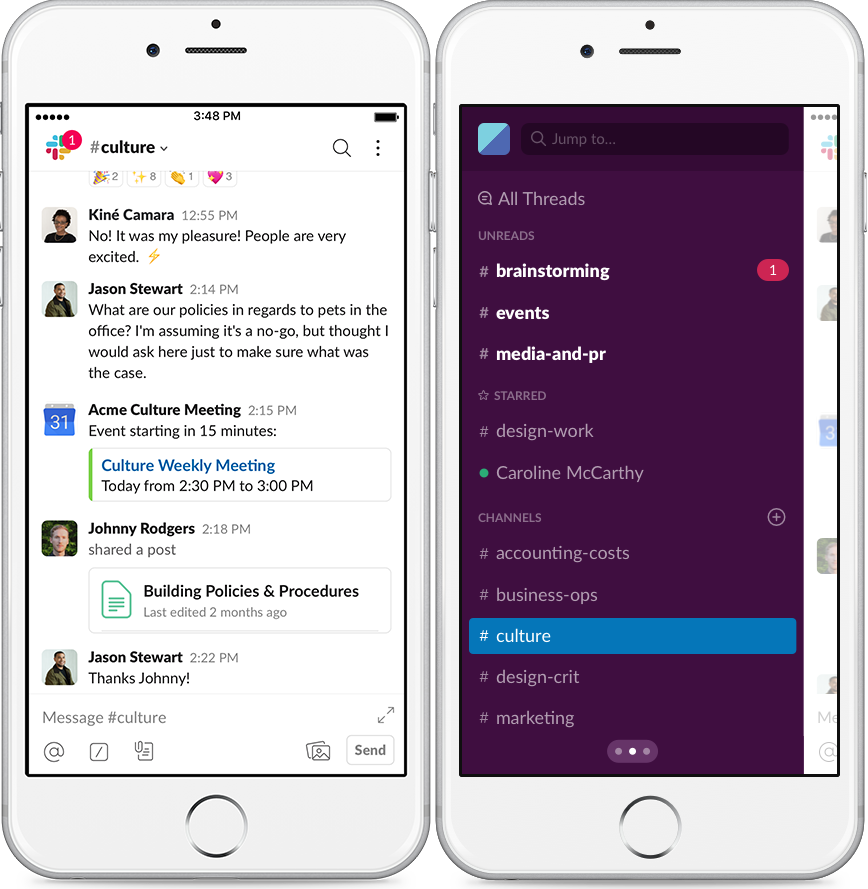 slack download ios