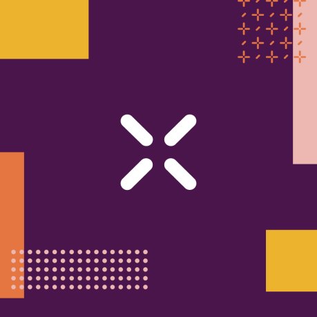 A white “X” on a purple background marks the metaphorical spot for developers at Slack’s annual Frontiers conference.