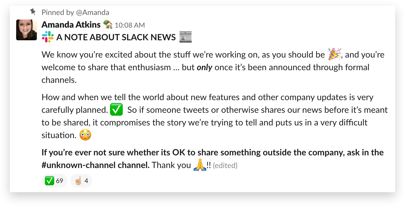 Slack on Slack How channels extend the reach of internal