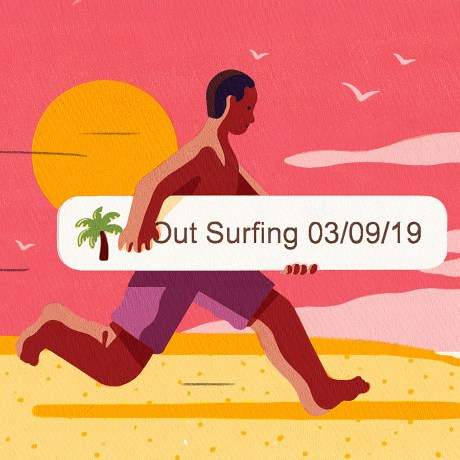Keep your coworkers informed with your Slack status
