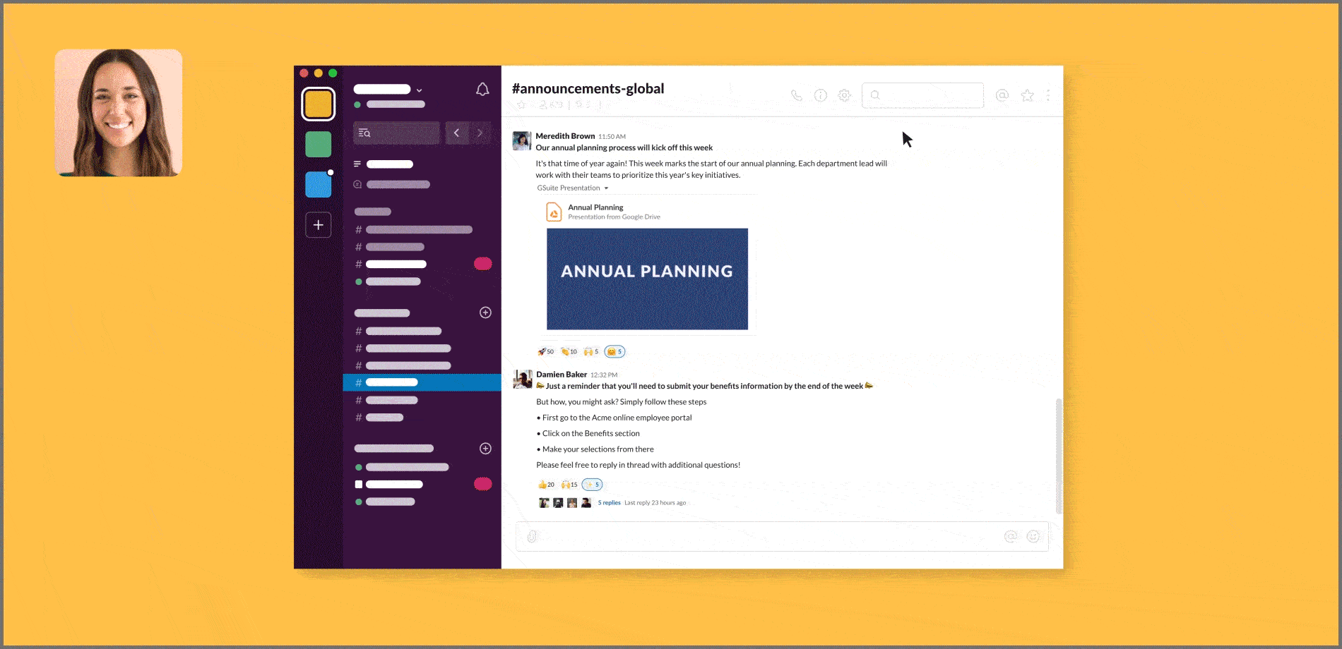 Os canais de anúncio são uma nova maneira de limitar as permissões de postagem no Slack