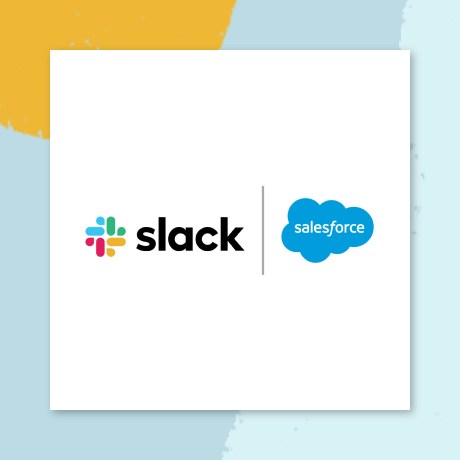 Slack and Salesforce logos