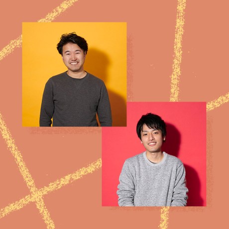 Tomohiro Owaki and Daiki Saito of DeNA