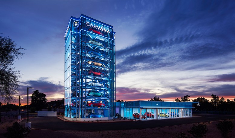 carvana car vending machines