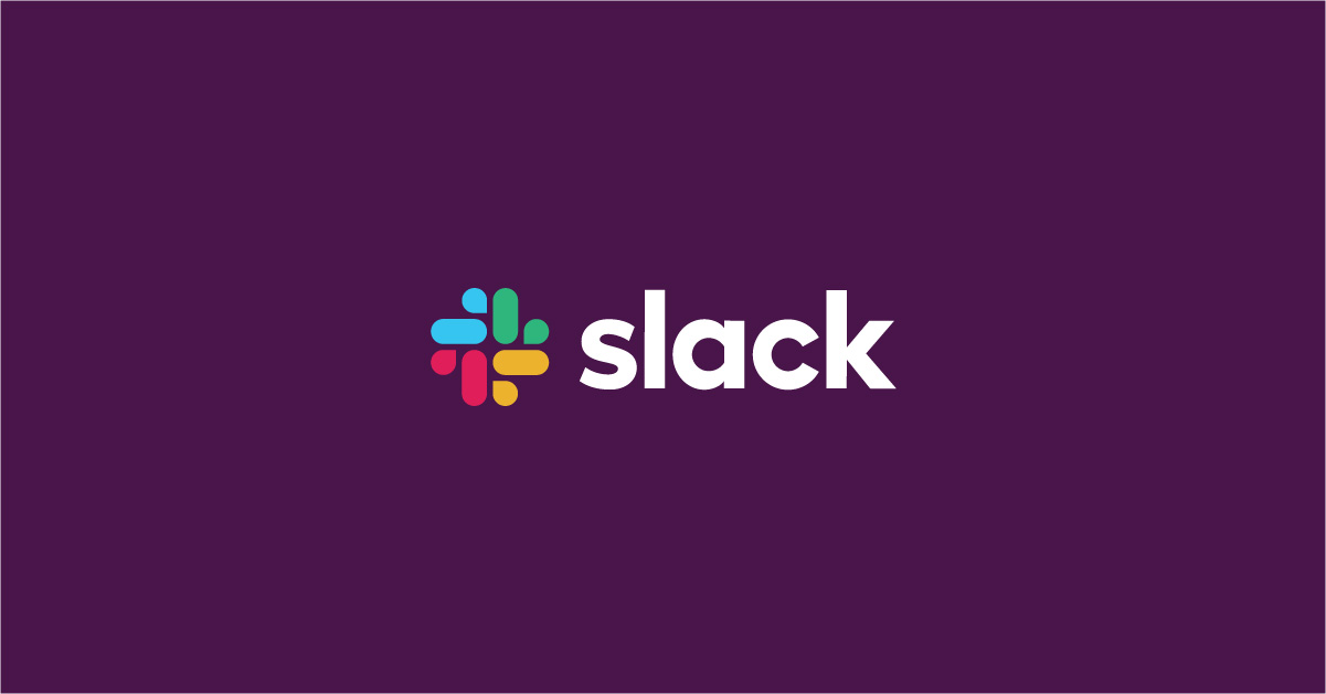 slack black icon
