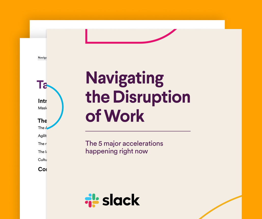 New guide: Navigating the disruption of work