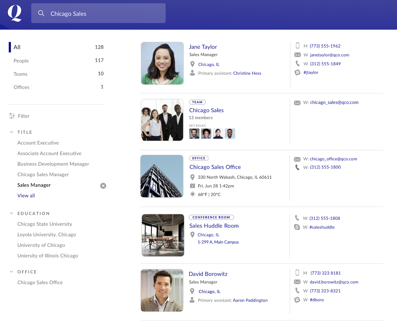 Reimagining the Company Directory